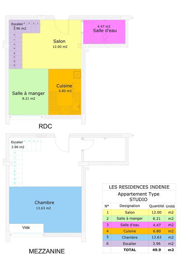 Residences Indenie Abidjan Eksteriør bilde